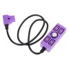 RYUJNDK D-tap Connectors D-tap Splitter Cable Conveniently Power Multiple Devices with D-tap Plug D-tap Male to 4 Port D-tap view 4