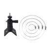 RYUJNDK Wall Mounting Bracket with Loop Stainless Steel Poles Mount Adapter for CCTV Security Camera Indoor Outdoor view 1