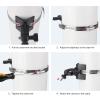 RYUJNDK Wall Mounting Bracket with Loop Stainless Steel Poles Mount Adapter for CCTV Security Camera Indoor Outdoor view 2