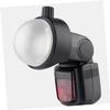DOITOOL Camera Flash Dome Diffuser Light for Photography Easy to Clean Attach for Macro Lighting Effects view 2