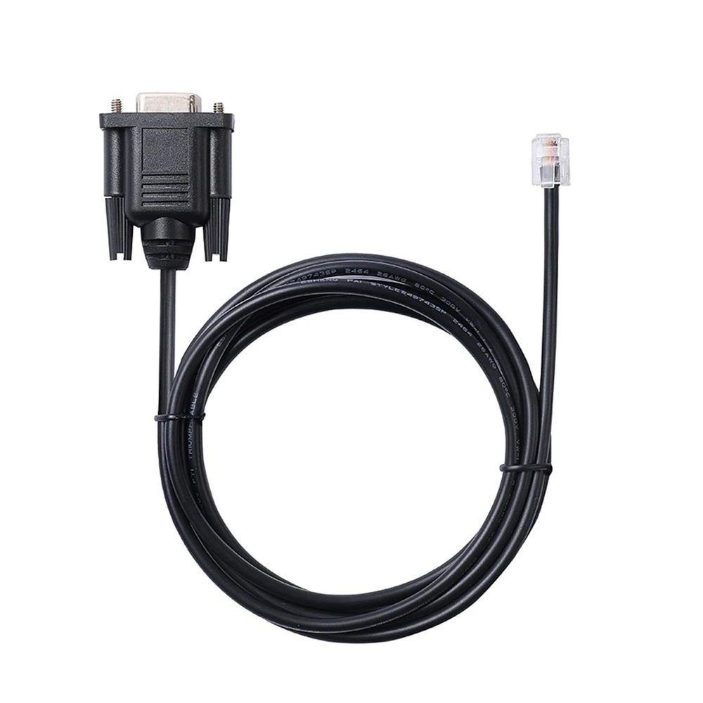 DB9 Female RS232 Serial to RJ11 6P6C Communication Cable for Printer RL3/RL3e RL4/RL4e OC2/3 MF2te MF4te MC65/67(1m,Assembled)