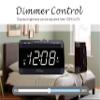 ZAPALA expert Alarm Clock Radio, 2 Alarms Large LED Display Digital FM Clock Radio with USB Charging Port, Adjustable Volume & Dimmer, Snooze for Deep Sleepers Kids view 4