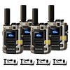 Handheld radios Unlimited Range Global walkie-Talkie,Professional 4G LTE Long Range walkie talkies,for Retail/Hotel/Event Staff Management. (4 Units with SIM Card)(No Monthly Fee) view 1