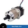 15:1 Planetary Gearbox 23 Stepper Motor 2.8A 1pcs view 2