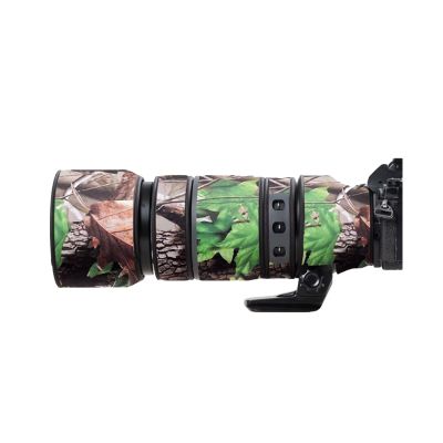 Lens Cover for Canon EF 100-400mm F/4.5-5.6 L is II USM Camouflage Camera Lens Protection Sleeve (Color #Green Leaf Camouflage - Waterproof) Rain Cover