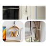 10pcs Cable Ties Christmas Garlands Holder for Stockings Silicone Adhesive Straps Stairways Banister Decoration view 2