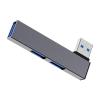 MAJIAOFANG USB C Hubs with 4 Port Data Hubs for Laptop 2 USB2.0 1 USB3.0 Portable Docking Station for Laptop view 1