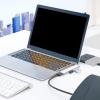 MAJIAOFANG USB C Hubs with 4 Port Data Hubs for Laptop 2 USB2.0 1 USB3.0 Portable Docking Station for Laptop view 2
