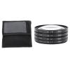 Close Up Filter Kit 4 in 1 Macro Lens Set, 1 2 4 10 Optical Glass Filters with Storage Pouch, for Digital Camera Photography, Enhance Macro Experience (62mm) view 1