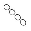 Close Up Filter Kit 4 in 1 Macro Lens Set, 1 2 4 10 Optical Glass Filters with Storage Pouch, for Digital Camera Photography, Enhance Macro Experience (62mm) view 3
