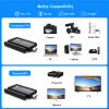 Wireless HDMI 3 Receivers and Transmitter Set,50M/165FT,No Hot,Plug and Play,2.4/5.8GHz Wirelessly Stream to Multiple TV/Projectors,USB-C Wireless HDMI Splitter for Macbook/DVR/Camera/Laptop/Switch/PC view 3