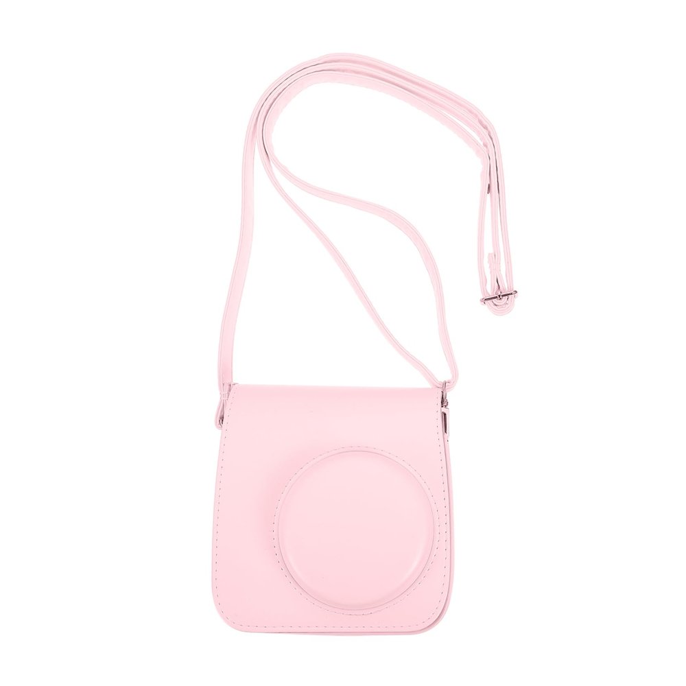 MERRYHAPY Cute Camera Bag Mini 7 Pu Leather Case Accessory Pouch Adjustable Strap