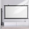 30" 40" 50" 60" 72" Projection Screen 4K HD 16:9 Movie Screen, Manual Pull Down Projector Screen for Home Theater Camping, Wrinkle-Free(30in(16:9)) view 1
