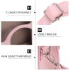 POPETPOP Pu Camera Pouch for Mini Instant Film Camera Adjustable Strap Stylish Retro Design Photography Accessory for Travel and Everyday Use view 3