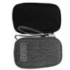 ARTIBETTER 2pcs Portable Electronic Organizer Bag for Data Cables Travel Digital Accessories Storage Pouch Multi-functional Case for Earphones and Chargers Grey view 1