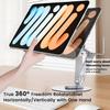 Msounehna Magnetic iPad Stand for Desk, Foldable Aluminum Alloy Tablet Holder with 360 Adjustable Base | Ergonomic Portable Design for Home Office & Conference Rooms view 3