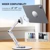 Msounehna Magnetic iPad Stand for Desk, Foldable Aluminum Alloy Tablet Holder with 360 Adjustable Base | Ergonomic Portable Design for Home Office & Conference Rooms view 4