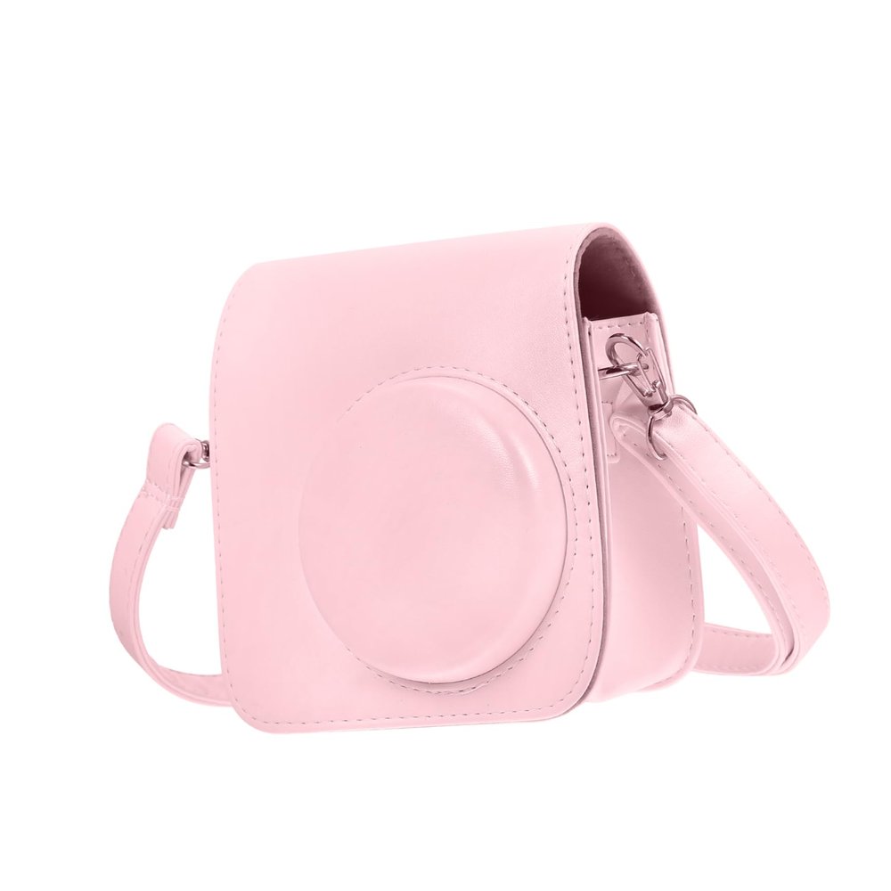 BRIGHTFUFU Retro Style Camera Pouch for 7 Pu Leather Camera Bag Flip up Cover Comfortable Hand Feeling Adjustable Strap