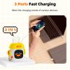 Divoom Portable Bluetooth Speaker Sound & 3-in-1 Fast Charging Adapter for On-The-Go Convenience view 3