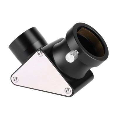 1.25inch 90Deg Dielectric Mirror Diagonal for Telescope, Aluminum Alloy Housing, Stainless Steel Cover, Multilayer Coated Prism, Connects 1.25in Filter