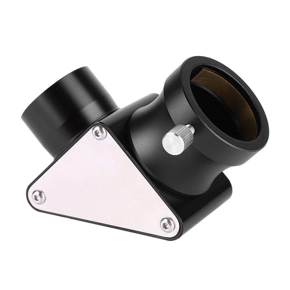 1.25inch 90Deg Dielectric Mirror Diagonal for Telescope, Aluminum Alloy Housing, Stainless Steel Cover, Multilayer Coated Prism, Connects 1.25in Filter