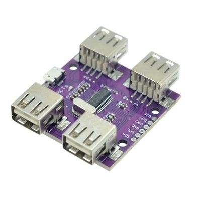 CJMCU-204 Hi-Speed USB 2.0 HUB DC Controller 4 Port USB Hub 5V 500mA New 2025 for Arrival High for Quality