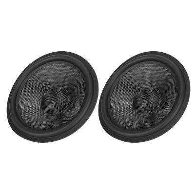 2Pcs Speaker Cone with Rubber Surround for 8 I Subwoofer - Easy to Install, Enhanced Sound Quality