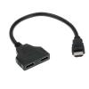 1 Input 2 Compatible Splitter Cable HD 1080P Video Switcher Adapter Output Port Hub Compatible with The X-Box PS 3/4 DVD HDTV PC TV view 4