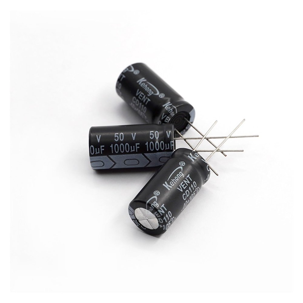 1000UF50V 13 * 25 PET Plug-in Capacitor 50V1000UF Aluminum electrolytic Capacitor