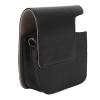Fydun PU Leather Protective Case for Mini 90 Camera Storage Bag with Shoulder Strap (Black) view 2