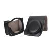 Fydun PU Leather Protective Case for Mini 90 Camera Storage Bag with Shoulder Strap (Black) view 3