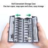 116 in 1 Precision Screwdriver Set Steel, Screwdriver Bit Magnetic Repair Tool Kit for Electronics, Computer, Phone, Watch, More, with Portable Storage Case view 3