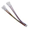 BOXUWFO HONGP PC Graphics Card 2.0 Motherboard PH2.0 4 Pin to 3/4 Pin CPU PWM Fan Adapter Cable Connector 1 to 2 Y Splitter Cord Tinned Copper view 2