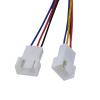 BOXUWFO HONGP PC Graphics Card 2.0 Motherboard PH2.0 4 Pin to 3/4 Pin CPU PWM Fan Adapter Cable Connector 1 to 2 Y Splitter Cord Tinned Copper view 3