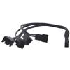 BOXUWFO HONGP 12V 3 Pin Fan PWM 1 to 4 Way Power Supply Extension Cable Y Splitter Port Multiplier Computer Motherboard Cooling 22AWG Wire view 2