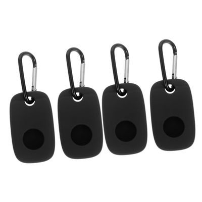Veemoon 4pcs Silicone Keychain Cover Protective Case Compatible Tile Mate Silicone for Tracker Prevents Scratches and Bumps Accessory for Daily Use