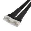 BOXUWFO HONGP Computer Motherboard 4Pin to Graphics Card 2.0 Small 4P pin ON/E in Two Adapter Cable PWM Temperature Control Fan Expansion view 3