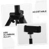 TINEASUR Projector Tripod Stand Adjustable Height Sturdy Camera and Projector Support Outdoor Use view 4
