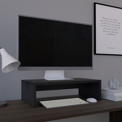 19" Wide Monitor Stand Riser, Laptop Stand for Desk, Laptop Riser, Desk Organizer for Monitor, Computer Stand for Laptop, PC, Printer, for Home Office