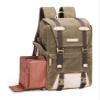 Camera Business Backpack Vintage Canvas DSLR Photography Shoulder Bag Outdoor Casual Rucksack Hiking Travel(Khaki) view 2