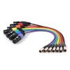 ROBAUN Mini Female to Male Cable,3 Pin Mini Patch Cable Adapter for 4K Camera Video Assist 4K Sharp 8K(F to M-YE,8m) view 3