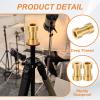 PATIKIL Camera Spigot Screws Converter 1/4" to 3/8" Female to Female, 3 Pack Tripod Screw Adapter Spigot Stud for Light Stand Hot Shoe Cold Shoe Adapter Ball Head Flash, Yellow view 3
