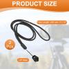 PATIKIL Camera Wrist Strap Lanyard, 2 Pcs Camera Hand Wristband Straps with 1/4" Screw for Action Cameras 360 Selfie Stick, Black view 2