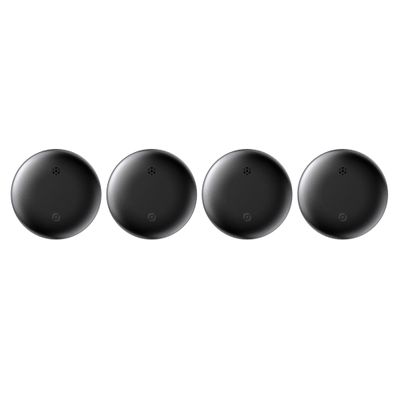 4 Pack Air Tracker Tags - Apple Tracker Tags, Works with Apple Find My, Key Finder Bluetooth Tag for Wallet, Keys, Luggage (Android Not Support)