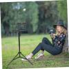 NULYLU Stable Laptop Projector Stand Adjustable Height Tripod Live Broadcast Bracket Phone Holder for Outdoor Use view 3