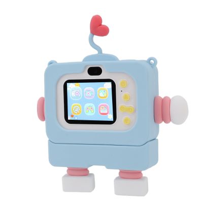 Cute Digital Camera 48MP 1080P HD Rainproof Compact Video Camera with 2 Inch TFT Screen Cartoon Design for Kids Toddlers Birthday