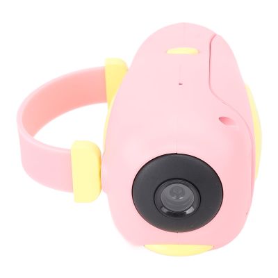 Cartoon Camcorder, 1080P HD Camcorder with 2 Inch Screen and Filters, Cute Video Camera Drop Proof, Watertight for 3 to 12 Year Old (Pink)