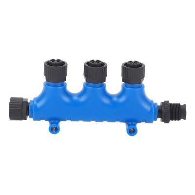 Acouto NMEA 2000 3 Port T Connector, 5 Pin IP67 Tee Terminator for, Simrad, and BG Marine Networks
