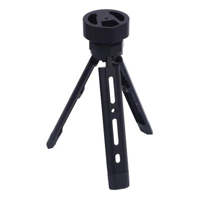 Mini Satellite Tripod Set Compact Aluminum Alloy Satellite Tripod with Knobs Non Slip Foam Pads Easy to Fold Design for Travel Ranking Camping Yards Living Rooms