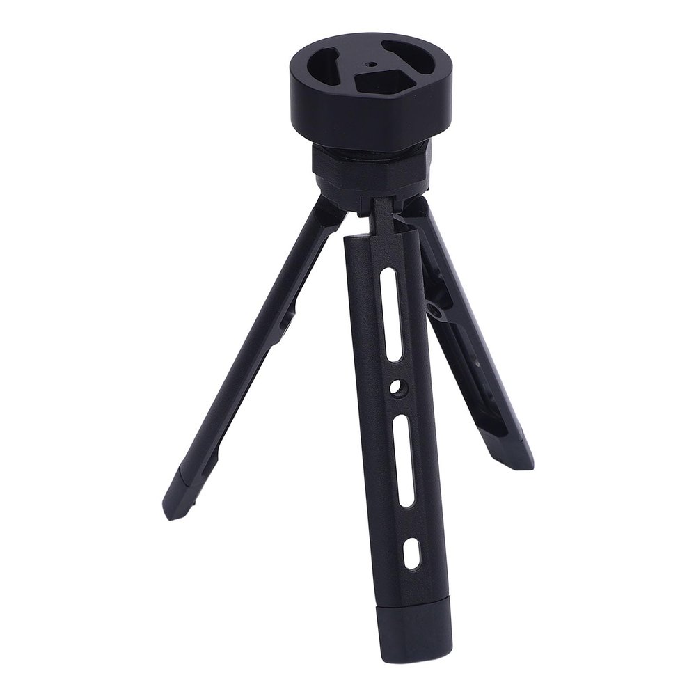 Mini Satellite Tripod Set Compact Aluminum Alloy Satellite Tripod with Knobs Non Slip Foam Pads Easy to Fold Design for Travel Ranking Camping Yards Living Rooms